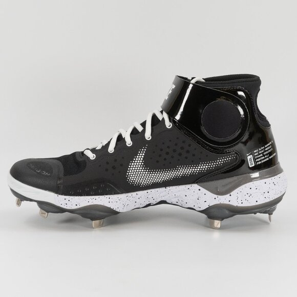 Nike Alpha Huarache Elite 3 Mid \'Black White\' CK0745-011 Baseball size 7 main image 6